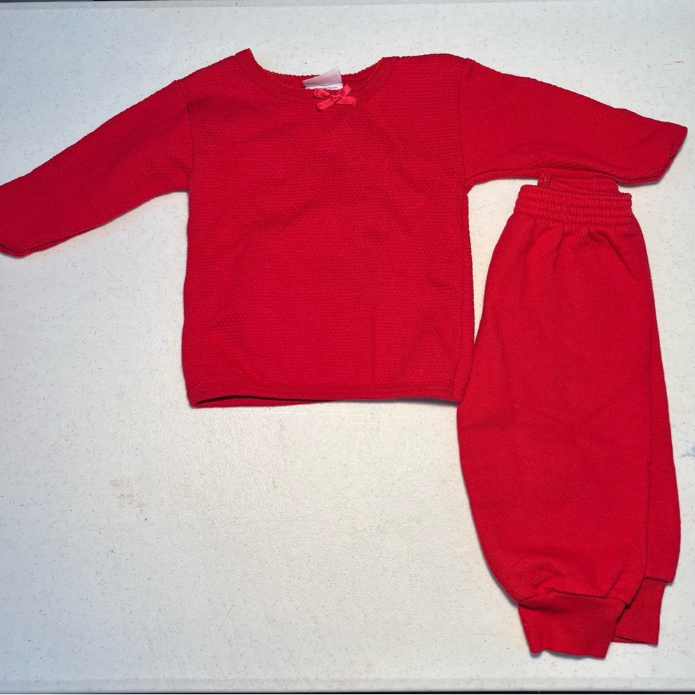 Spencer's Red Kids Matching Set
